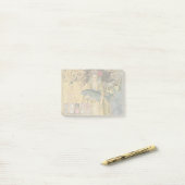Vintage Vissen Vrouw Gothisch Klassieker Post-it® Notes (Op bureau)