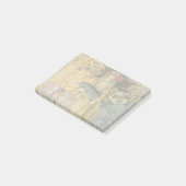 Vintage Vissen Vrouw Gothisch Klassieker Post-it® Notes (Schuin)