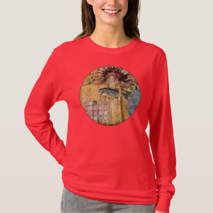 Vintage Vissen Vrouw Gothisch Klassieker T-shirt