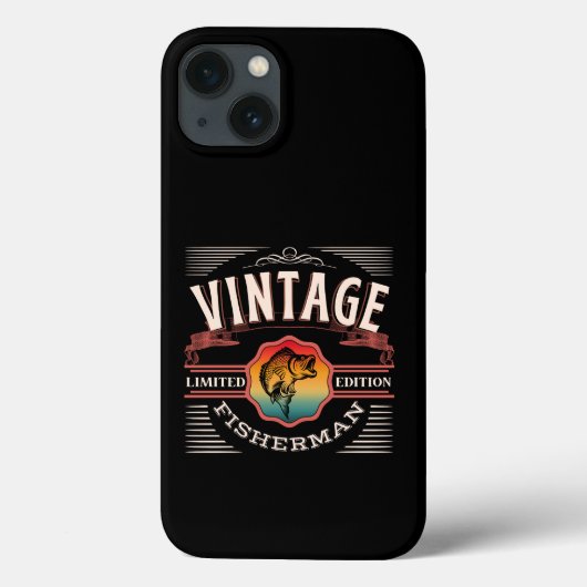 VINTAGE VISSER LIMITIERE EDITIE Case-Mate iPhone CASE (Achterkant)