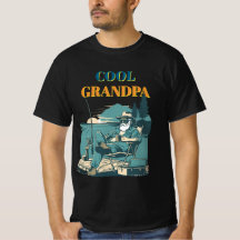 Vintage Visser Op De Steiger Retro Visontwerp
