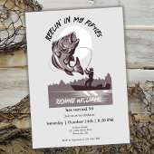 Vintage Visserij Meer Visser 50e Verjaardag Kaart