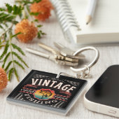 VINTAGE VISUITRUSTING GELIMITEERDE EDITIE SLEUTELHANGER (Voorkant Rechts)