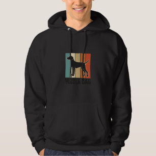 Vintage Vizsla Vader Hond Liefhebber Shirt Ontwerp