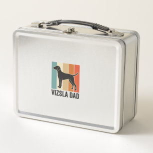 Vintage Vizsla Vader Hond Liefhebber Shirt Ontwerp