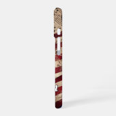 VIntage Vlag iPhone 16 Hoesje (Linkerkant)