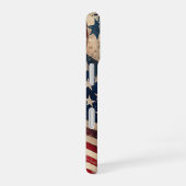 VIntage Vlag iPhone 16 Hoesje (Rechterkant)
