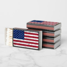 Vintage vlag van de VS rood wit blauw Amerika patr