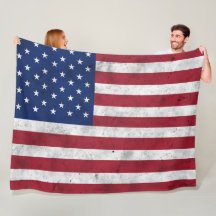 Vintage vlag van de VS rood wit blauw Amerika patr