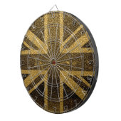 Vintage vlag Verenigd Koninkrijk #2 Dartbord (Voorkant Rechts)