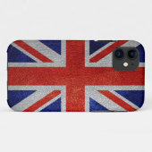 VINTAGE vlag Verenigd Koninkrijk Case-Mate iPhone Case (Achterkant (horizontaal))