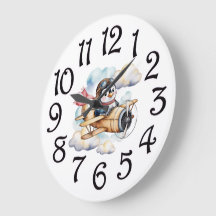 Vintage Vliegtuig Pinguïn Jongen Baby Shower Cadea