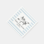 vintage, vliegtuig, vliegtuig Cocktail Papieren se Servet (Hoek)