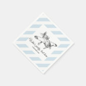 vintage, vliegtuig, vliegtuig Cocktail Papieren se Servet (Hoek)