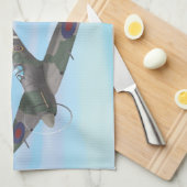 Vintage Vliegtuigen Theedoek (Quarter Fold)