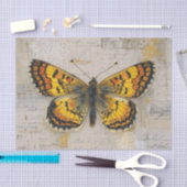 Vintage Vlinder Collage Tissuepapier (Craft)