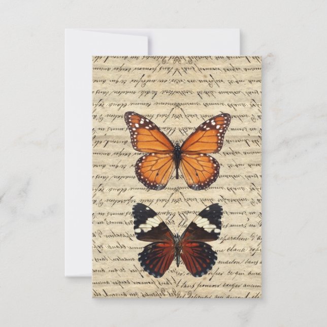 Vintage vlinder collectie (Voorkant)