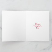 Vintage Vlinder Dame Valentine Kaart (Binnen)