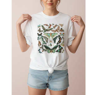 Vintage Vlinder & Mot T-shirt