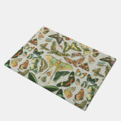 Vintage Vlinder Motief Print Deurmat (Schuin)