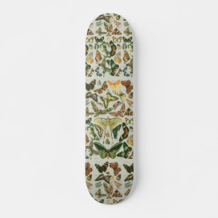 Vintage Vlinder Motief Print Persoonlijk Skateboard