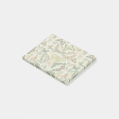 Vintage Vlinder Motief Print Post-it® Notes (Schuin)