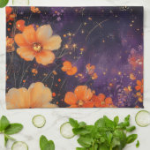 Vintage Vlinder Wilde Bloem (10) Theedoek (Gevouwen)