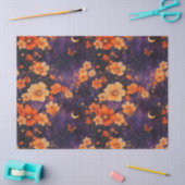 Vintage Vlinder Wilde Bloem (7) Tissuepapier (Craft)