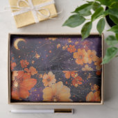 Vintage Vlinder Wilde Bloem (7) Tissuepapier (Geschenk)