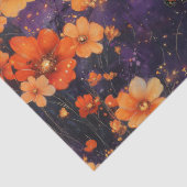 Vintage Vlinder Wilde Bloem (7) Tissuepapier (Detail)