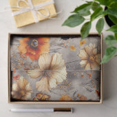Vintage Vlinder Wildflower (1) Tissuepapier (Geschenk)