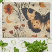 Vintage Vlinder Wildflower (7) Theedoek (Gevouwen)