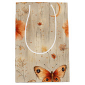 Vintage Vlinder Wildflower (9) Medium Cadeauzakje (Voorkant)