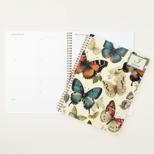 Vintage Vlinders in Vlucht Planner (Display)