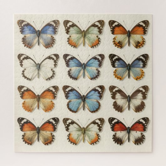 Vintage Vlinderspecimen Collectie Legpuzzel (Verticaal)