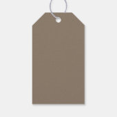 Vintage Vlindertag Cadeaulabel (Achterkant)