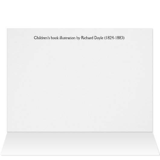 Vintage - Vlucht van Fairies en Butterflies (Binnen Horizontaal (Boven))