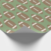 Vintage Voetbal Inpakpapier (Hoek)