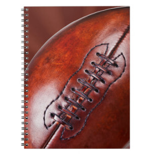 Vintage VOETBAL Notitieboek voor Mannen