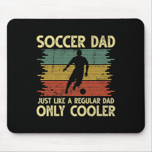 Vintage Voetbal Vader Net Als Een Gewone Vader All Muismat