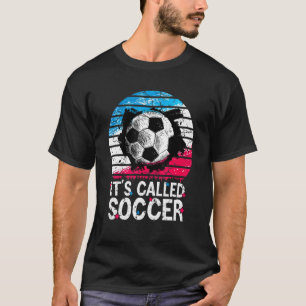 Vintage Voetbalspelers Het Heet Voetbal futbol U T-shirt