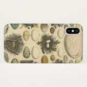Vintage Vogel Ei Nest Kunst Schilderij Natuurlijke Case-Mate iPhone Case (Achterkant (horizontaal))