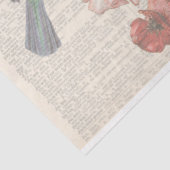 Vintage Vogel Serie Design 6 Tissuepapier (Detail)