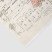 Vintage Vogel Serie Design 7 Tissuepapier (Detail)