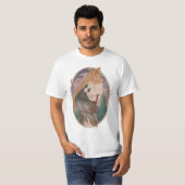 Vintage Vogel T-Shirt | Retro Oude Stijl (Voorkant volledig)