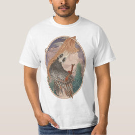 Vintage Vogel T-Shirt | Retro Oude Stijl