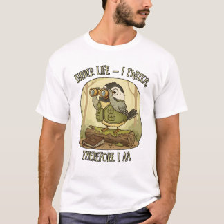 Vintage Vogelaarsleven – Ik 'Twitch' Dus Ik Ben T-shirt