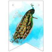 Vintage vogels bruiloftfeest bunting vlag vlaggetjes (Eerste vlag)