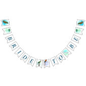 Vintage vogels bruiloftssluiting bunting banner (Alle)