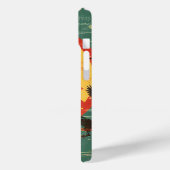 Vintage Vogels en Vredessymbool Hoesje (Achterkant / Links)